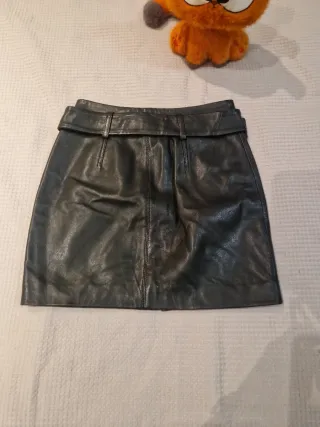 Falda Mango Negra Talla XS