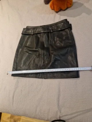 Falda Mango Negra Talla XS