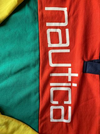 Camiseta Polo Manga Larga Nautica Multicolor