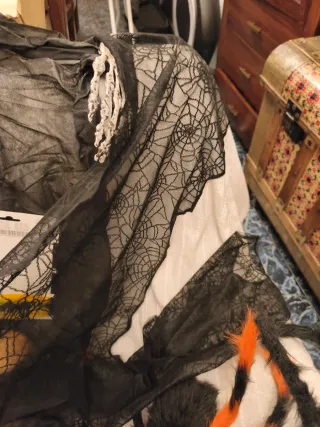 Lote Decoración Halloween: Araña, Calaveras