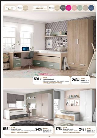 Muebles de dormitorio completos