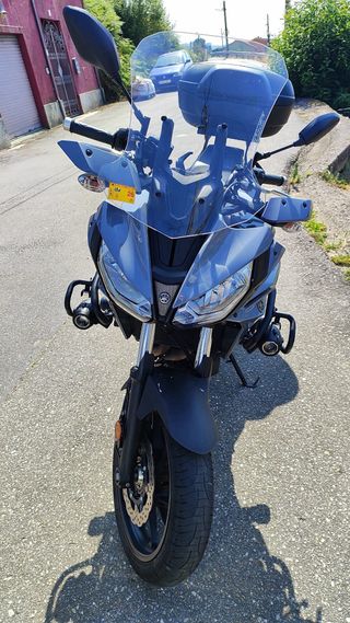 Yamaha Tracer Gris Adventure