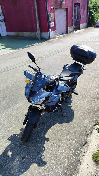 Yamaha Tracer Gris Adventure