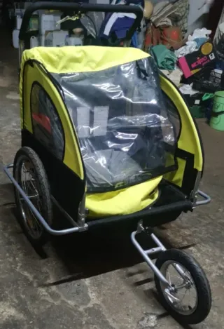 Carro remolque bici niños/perros