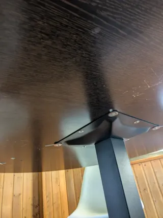 Mesa redonda madera 140cm