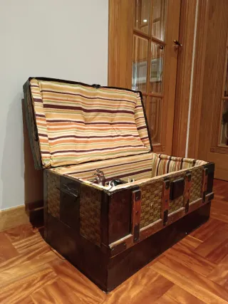 Baúl antiguo restaurado