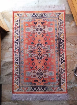 Set 3 Tappeti Scendiletto Multicolore