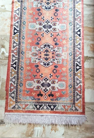 Set 3 Tappeti Scendiletto Multicolore