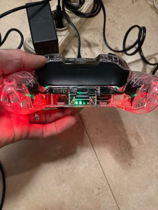 Mando Nintendo Switch Transparente