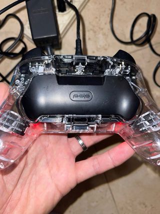 Mando Nintendo Switch Transparente