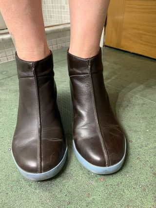 Botines Camper Marrones y Azules Talla 36