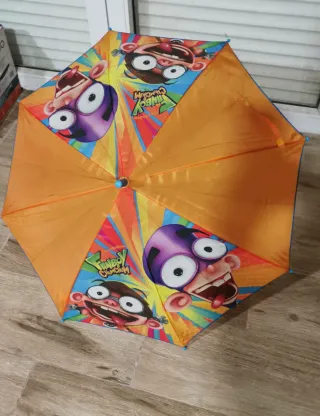 Pareja de paraguas infantiles