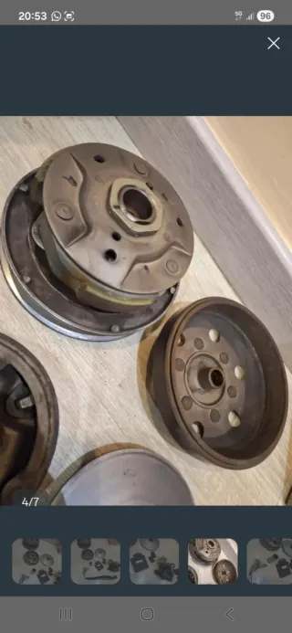 Suzuki Burgman 200 Recambios Variador Embrague