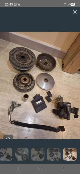 Suzuki Burgman 200 Recambios Variador Embrague