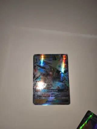 Cartas Pokémon Incineroar GX, Lycanroc GX, Zamazen