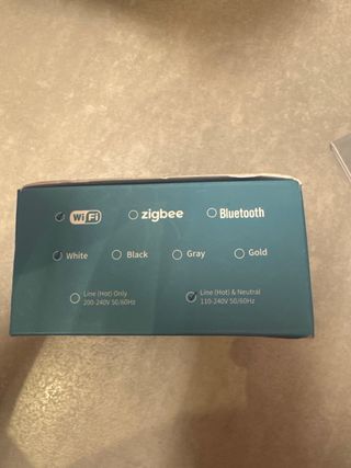 Interruptor Pulsador Regulable WiFi