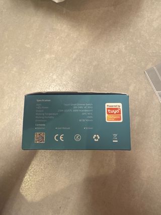 Interruptor Pulsador Regulable WiFi