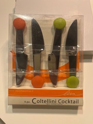 Set Coltelli e Forchettine da Aperitivo Lisa