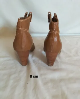 Botines Bershka Marrones Talla 38