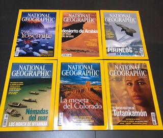 Revistas National Geographic año 2005 en archivos