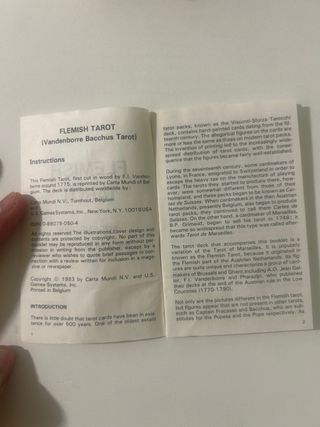 Tarot Vandenborre Bacchus Vintage