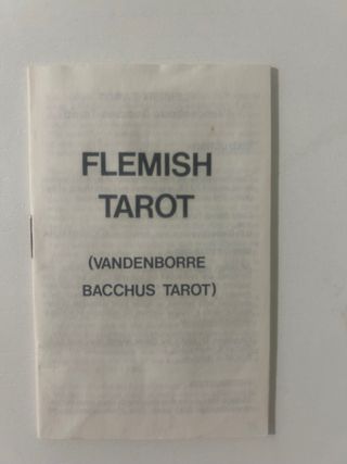 Tarot Vandenborre Bacchus Vintage