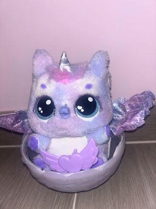 Peluche Hatchimals Encantado Morado