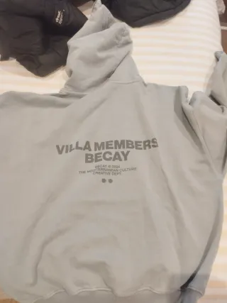 Sudadera Becay Gris Talla S Nueva Con Etiquetas