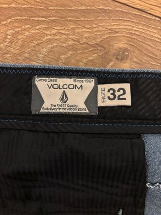 Volcom Corpo Class Shorts Talla 32 Azul