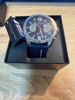 Reloj Tommy Hilfiger Decker Cronógrafo Azul