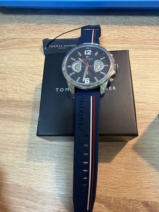 Reloj Tommy Hilfiger Decker Cronógrafo Azul