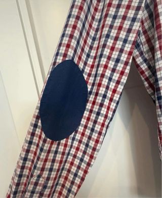 NUEVA. Camisa cuadros manga larga de Sfera.Talla M