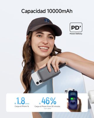Power Bank 10000mAh 20W Nuevo