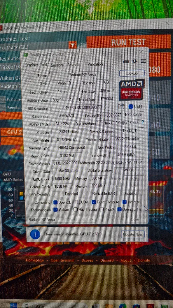 PC Gaming Completo i7 RX Vega 56 afbeelding 6