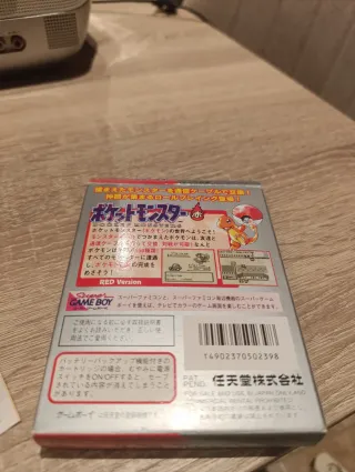 Pokemon Rojo Game Boy Japonés