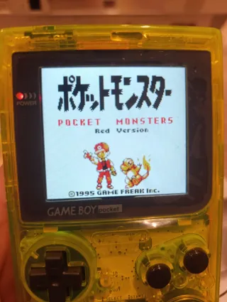 Pokemon Rojo Game Boy Japonés