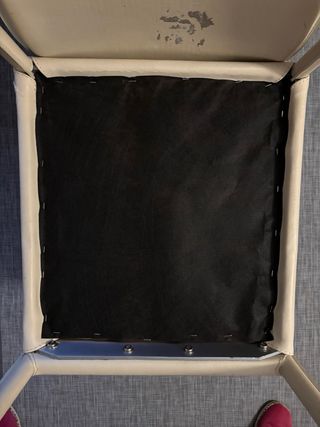 Regalo 4 sillas de comedor de piel para tapizar