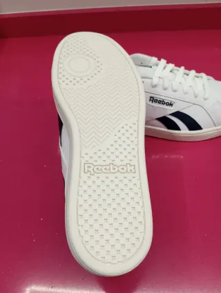 Zapatillas Reebok Hombre Blancas y Azules
