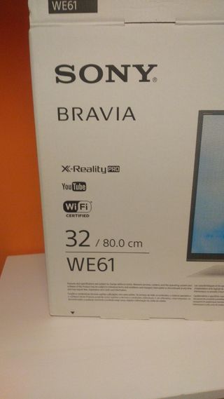 TV Sony 32 pulgadas  KDL WE610