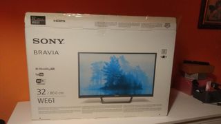 TV Sony 32 pulgadas  KDL WE610