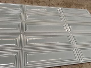 Azulejos 8x25 decorativos gris claro