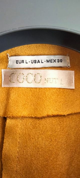 Chaqueta Coconut Amarilla Talla L