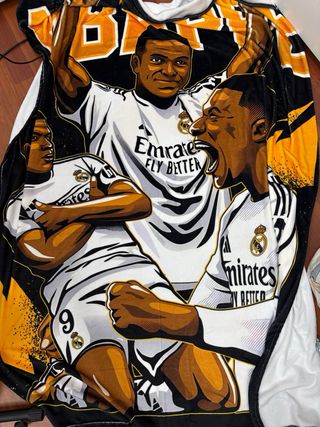 Manta Fleece Real Madrid Mbappé Vinicius