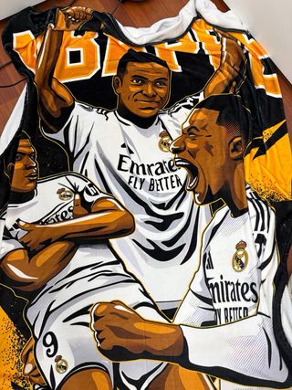 Manta Fleece Real Madrid Mbappé Vinicius