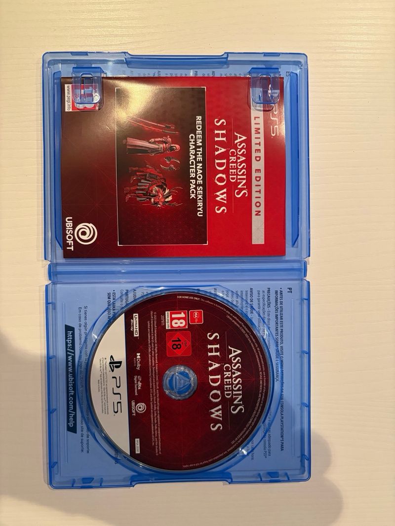 Assassin's Creed Shadows Edición Limitada PS5 afbeelding 2