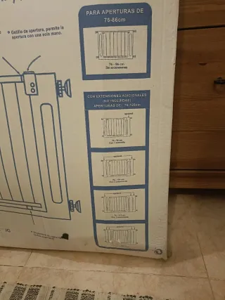 Barrera de seguridad madera JANE