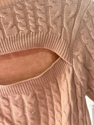 Jersey beige elegante