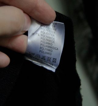 Maglia Tiramisù nera pizzo maniche lunghe Tg S/M