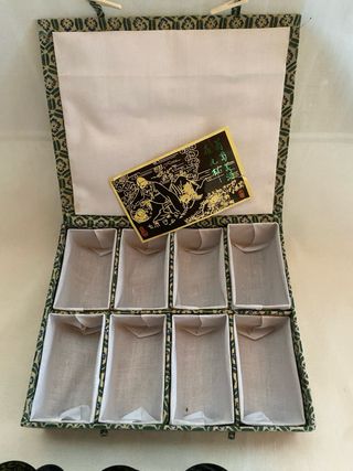 Servizio bicchierini giada anni '60