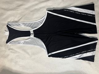 Mallas TAUWELL hombre negro y blanco